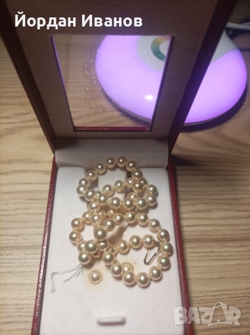 Перлено колие"Майорка", снимка 4 - Колиета, медальони, синджири - 52598727