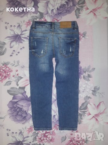 Дънки ZARA girls , снимка 2 - Детски панталони и дънки - 34817257