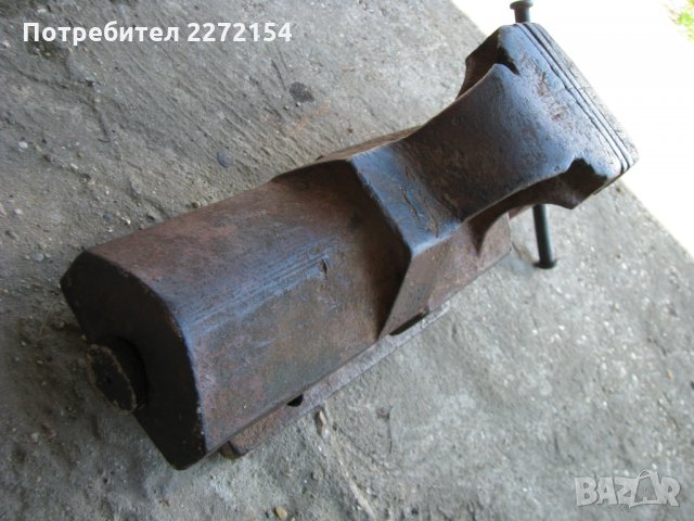 Голямо менгеме стиска с наковалня, снимка 2 - Менгемета - 33473556