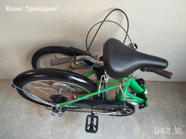 Сгъваем велосипед Confiture 20" (зелен), снимка 3 - Велосипеди - 39959069
