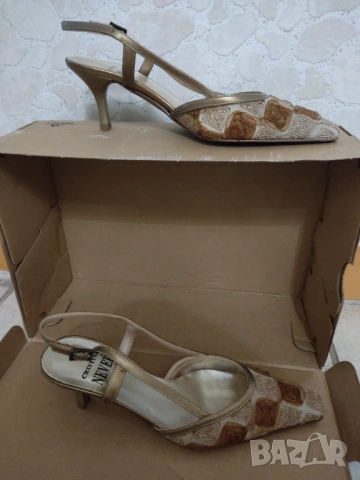 Италиански обувки и боти естествена кожа, снимка 6 - Дамски обувки на ток - 53068369