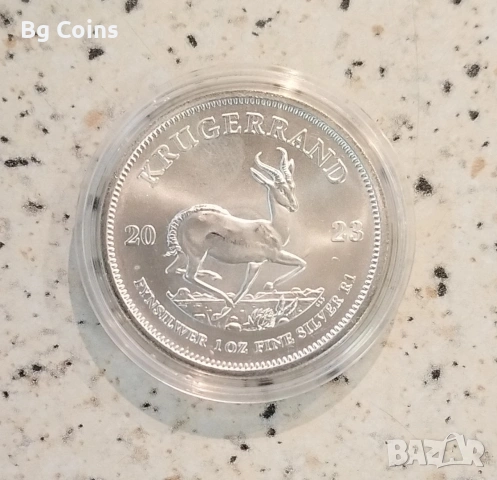 Сребро 1 OZ 2023 КРЮГЕРАНД 