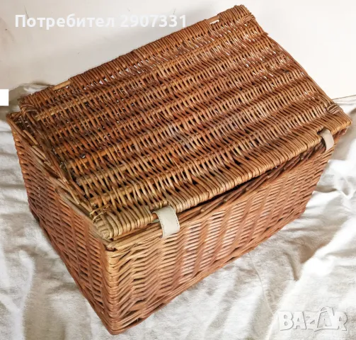 Плетен кош. 55х33х24 см, снимка 5 - Други стоки за дома - 50203812