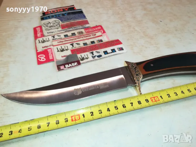 COLUMBIA GOLD-ЯК НОЖ 1403251712, снимка 2 - Ножове - 49495837