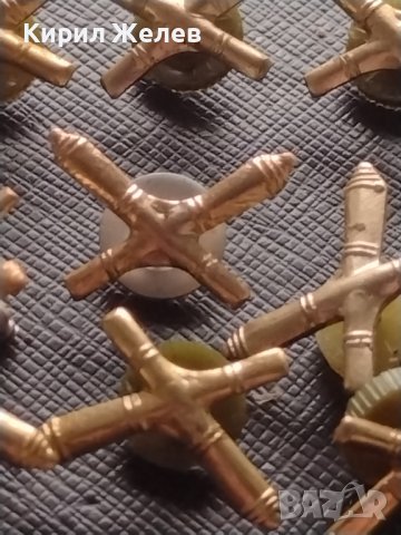 Лот вензели 10 броя на АРТИЛЕРИСТ от соца НРБ за КОЛЕКЦИОНЕРИ 42795, снимка 5 - Други ценни предмети - 43707661