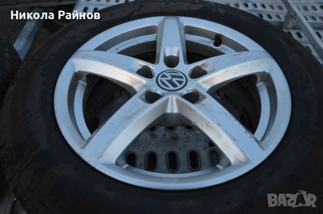 16 цола джанти с гуми за Volkswagen Sharan 7N 215/60/16, снимка 3 - Гуми и джанти - 51447733