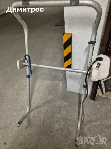 Алуминиева стойка за 3бр. велосипеди за кемпер, снимка 3 - Велосипеди - 52945126