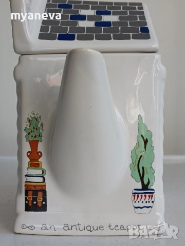 Колекционерски чайник "Wade English Life - Antique Shop", снимка 6 - Прибори за хранене, готвене и сервиране - 51889444