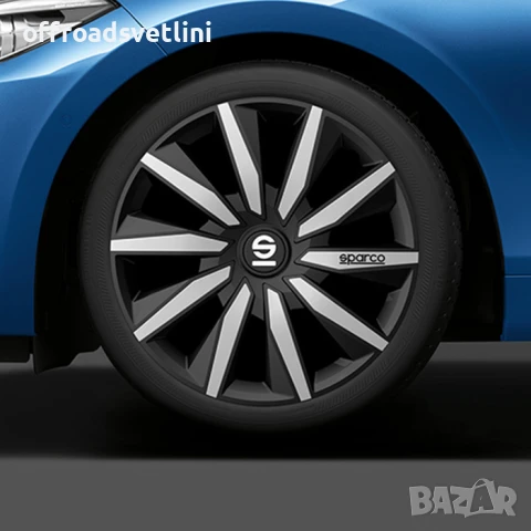 Тасове за джанти 16'' Sparco MILANO / SPC1683BKSV, снимка 4 - Аксесоари и консумативи - 50892103