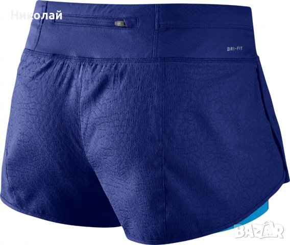Nike 3 Rival Jacquard 2 in 1 Womens Running Shorts, снимка 13 - Къси панталони и бермуди - 37211909