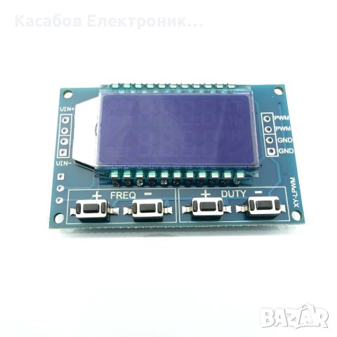 ШИМ Генератор 1Hz-150kHz 3.3V-30V TTL LCD XY-LPWM, снимка 4 - Друга електроника - 43511026