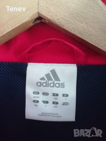 Adidas Vintage оригинално мъжки ретро яке горнище Адидас размер L/XL , снимка 5 - Спортни дрехи, екипи - 52897220