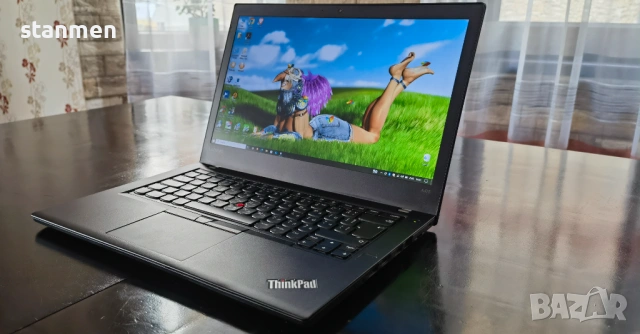 Продавам Гаранционнен Lenovo ThinkPad A475/IPSматFHDсKам/4x2.7ghz/nVme256gb/8gb/AmdRadeon/НоваБат   