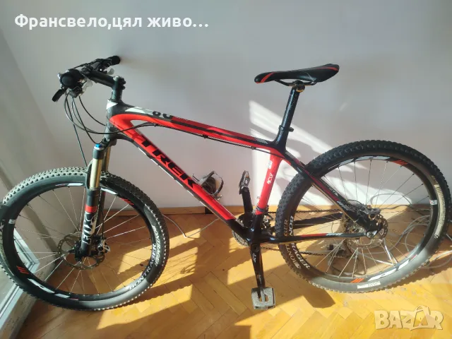 26 цола карбон велосипед колело като ново 3 по 10 скорости 