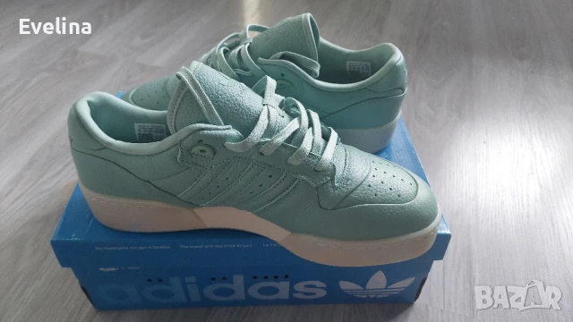 Adidas Rivalry Lux Low Hazy Green кецове маратонки НОВИ с кутия, снимка 10 - Спортни обувки - 51315412