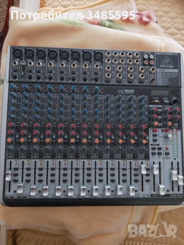Behringer XENYX  QX2222 USB 22 канален миксер , снимка 6 - Ресийвъри, усилватели, смесителни пултове - 52422569
