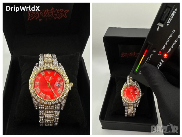 Rolex Datejust 40mm Мойсанит Диаманти Римски Циферблат Различни Модели, снимка 8 - Дамски - 52938615