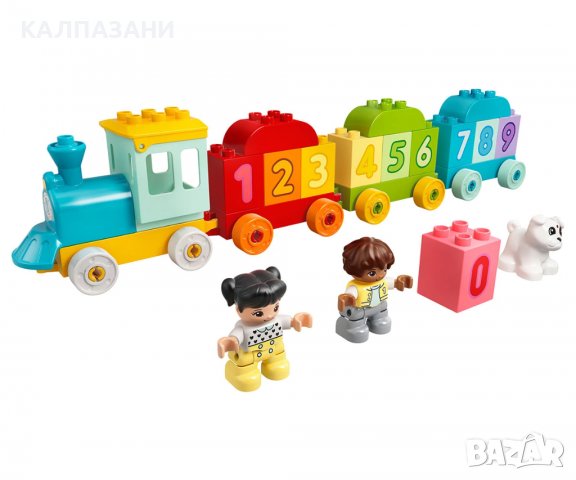LEGO® DUPLO® My First 10954 - Влакът на числата - научете се да броите, снимка 3 - Конструктори - 40202888
