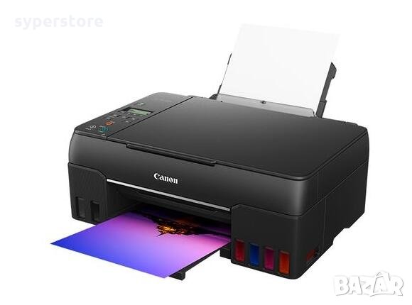 Принтер Мастиленоструен Мултифункционален 3 в 1 Цветен Canon PIXMA G640 Принтер, Скенер и Копир, снимка 1 - Принтери, копири, скенери - 33560917