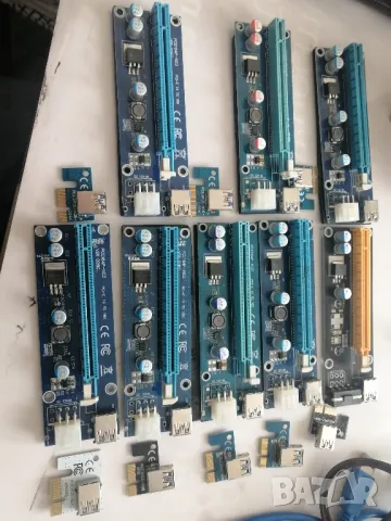 PCE164P-N03 Ver006 PCI-E 1X To 16X USB 3.0 PCE164P-NO3 Raiser Card, снимка 5 - Кабели и адаптери - 49782864