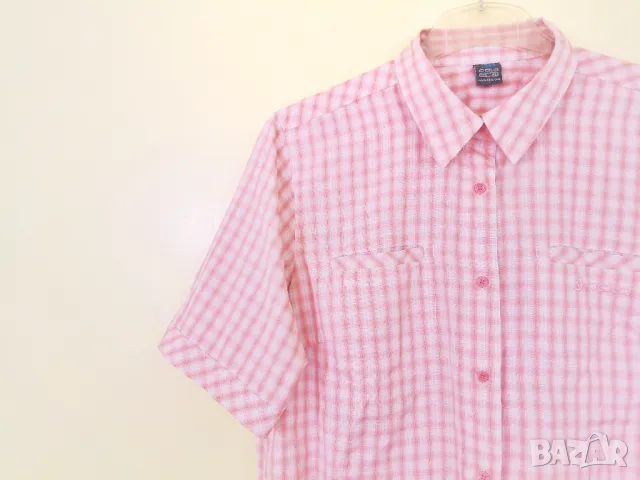 🧭 ODLO / хибридна трекинг туристическа риза, снимка 15 - Ризи - 47471272