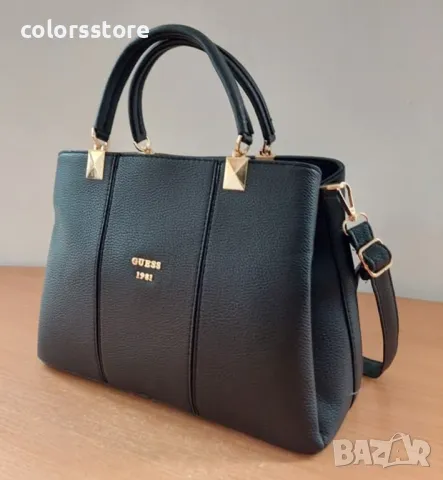Черна чанта Guess -SG58f, снимка 2 - Чанти - 47094737