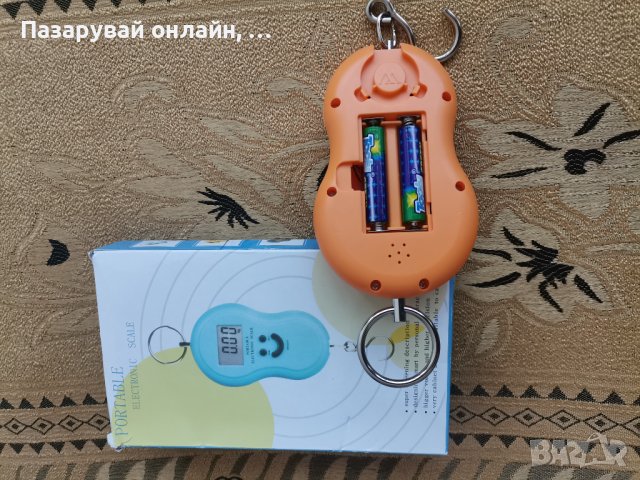 Електронна (дигитална) ръчна везна с кука, снимка 4 - Везни - 43177444