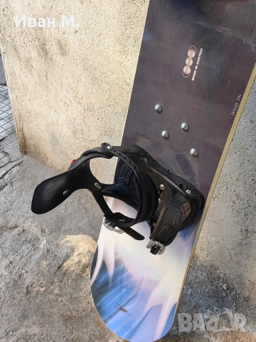 Сноуборд с автомати 160 см , снимка 5 - Зимни спортове - 52928387