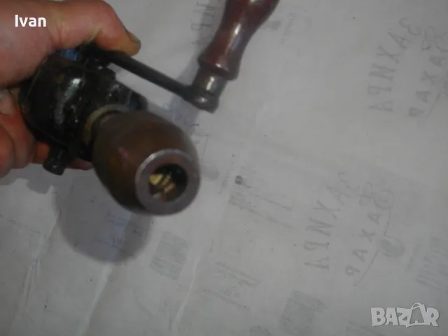 3,0кг/захват 13мм/2 скорости НЕМСКА МАСИВНА СТАРО КАЧЕСТВО РЪЧНА ДРЕЛКА БОРМАШИНА С ОПОРНО РАМО, снимка 6 - Бормашини - 48342304