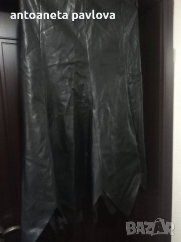 черна кожена пола , снимка 6 - Поли - 13837769