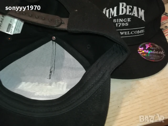 JIM BEAM X2 ШАПКИ ЗА 125ЛВ 0607250709, снимка 11 - Шапки - 50922702