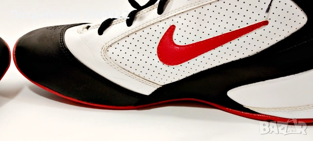 БАСКЕТБОЛНИ ОБУВКИ NIKE AIR SHOES FLIGHT SCORER 386239-107 РАЗМЕР US11 UK10 EU45 CM29, снимка 10 - Маратонки - 53440819