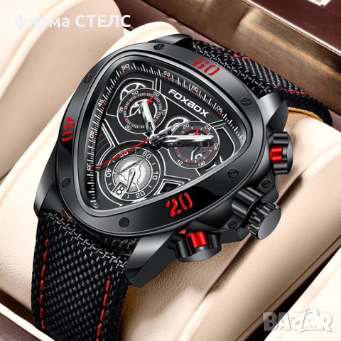 Мъжки часовник Lige Luxury Sport Watch, Водоустойчив, снимка 2 - Мъжки - 44042341