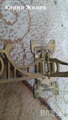 Свещник стар бронз 21606, снимка 7 - Декорация за дома - 32334170