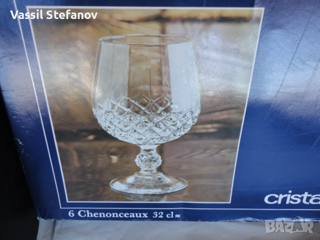 Кристални чаши  Френски оргинал