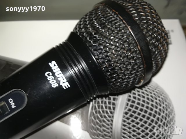 SHURE C608 PROFI MIC-КОМПЛЕКТ, снимка 3 - Микрофони - 28848199