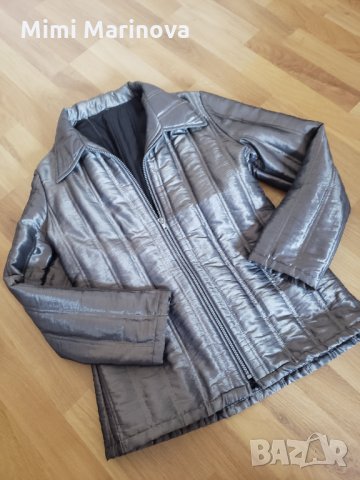Сиво Лъскаво яке, снимка 1