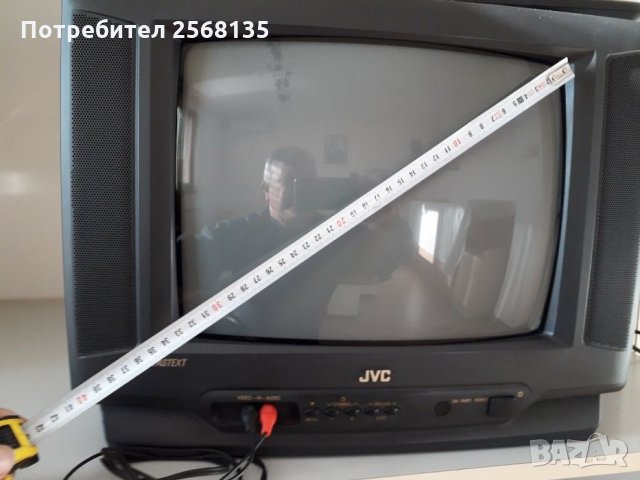 Телевизор JVC FASTEXT Цветен, 33 см, снимка 3 - Телевизори - 35526136