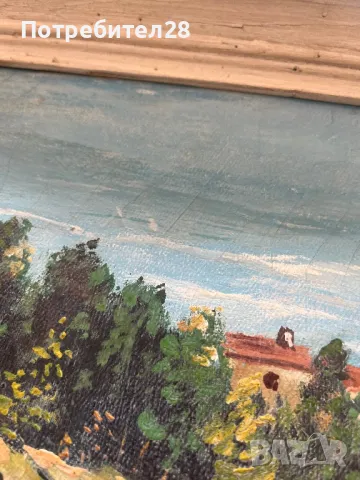 С. Матев картина - Пейзаж, снимка 7 - Картини - 49210845
