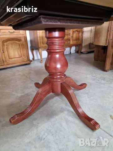 К-т Масивна Трапезна Разтегателна Маса+6 бр.Стола-внос от Германия! , снимка 4 - Маси - 49939892