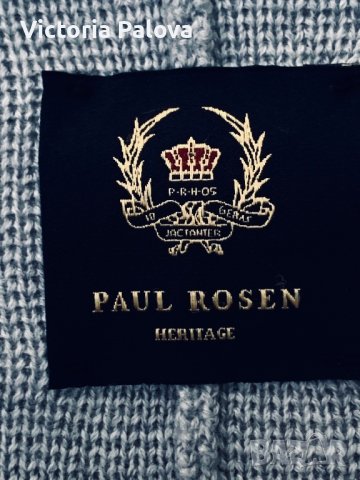 Плътна тежка мъжка жилетка PAUL ROSEN Германия, снимка 4 - Сака - 43482182