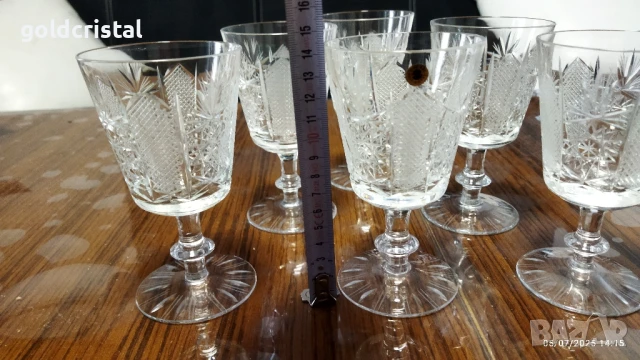 кристални чаши , снимка 4 - Колекции - 11505482