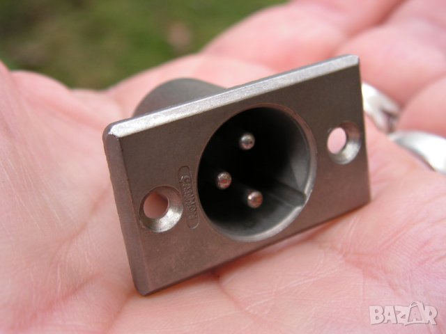 Оригинални Cannon XLR конектори от 70-те, сервизно възстановени, снимка 2 - Други - 43944676