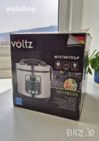 Мултикукър под налягане Oliver Voltz 5L с 45 програми и функция отложен старт, снимка 1