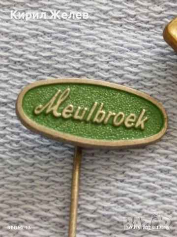 Три значки стари редки DE GRUYTER 13, LUYCKS,MEULBROEK за КОЛЕКЦИОНЕРИ 29773, снимка 5 - Колекции - 50847494