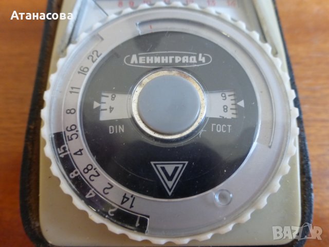 Фотографски светломер "Ленинград 4", снимка 4 - Чанти, стативи, аксесоари - 43808275