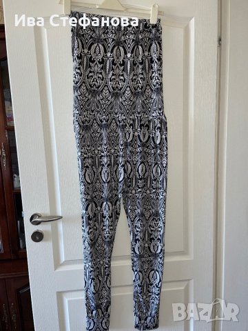 Страхотен нов еластичен гащеризон черно бял , снимка 5 - Гащеризони - 40126013