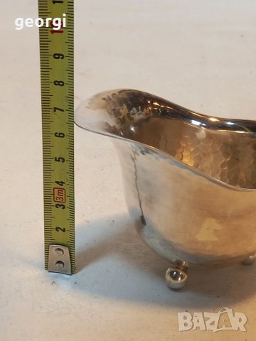 Посребрена каничка за мляко ланиера, снимка 4 - Други - 38744979