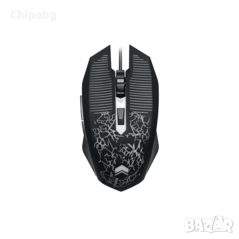 Геймърска мишка ZornWee 6D, Оптична, Черен, снимка 1