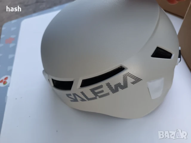 Здрава каска за алпинизъм Salewa Pura, унисекс, р-р S-M, снимка 8 - Спортна екипировка - 50828580